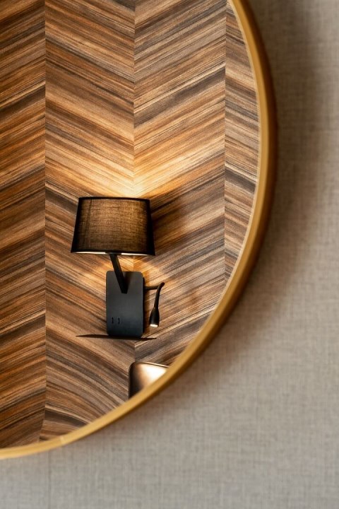 Kinkiet DAKOTA (PRAWY) 1xE27 czarna LP-2121/1W R BK