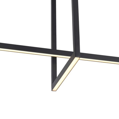 Lampa sufitowa Frame 3D 4000K 1xLED czarna LP-980/3D4 BK