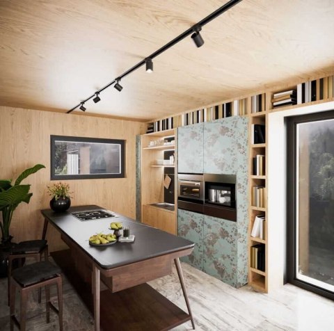 Reflektor Snow 1F czarny 1xGU10 Light Prestige