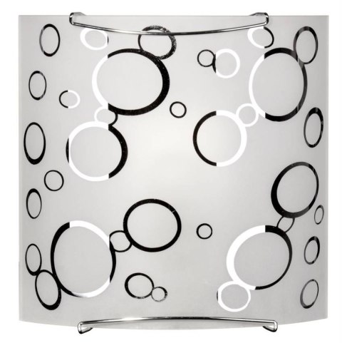 Lampa szklana ścienna/sufitowa kinkiet Doka 10-09197