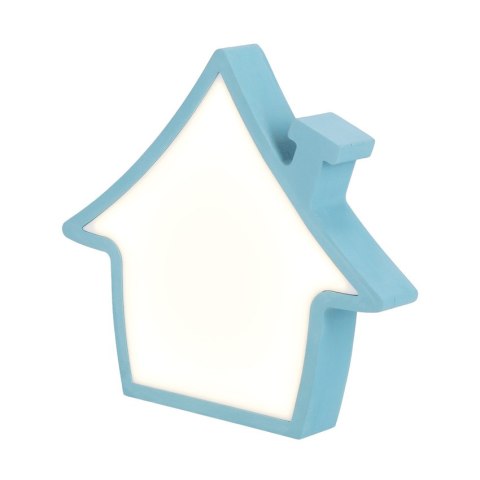 HOUSE lampka stołowa LED IQ KIDS niebieski