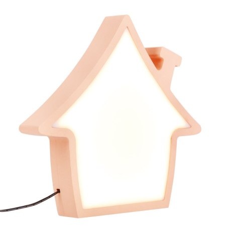 HOUSE lampka stołowa LED IQ KIDS różowy