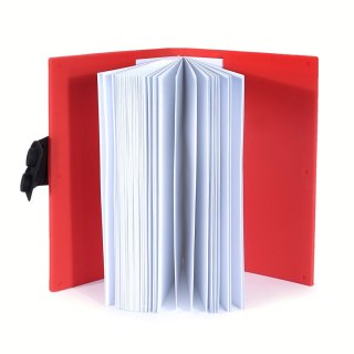 KLOCKOWY NOTES CZERWONY