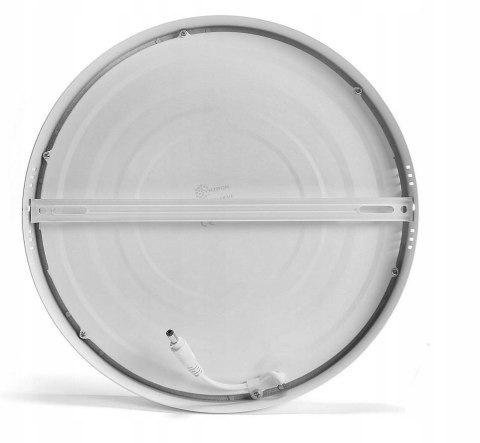 Syntron PANEL LED NATYNKOWY PLAFON SUFITOWY OKRĄGŁY 24W BIAŁY NEUTRALANY