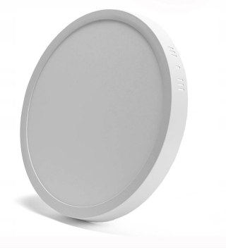 Syntron PANEL LED NATYNKOWY PLAFON SUFITOWY OKRĄGŁY 24W BIAŁY ZIMNY