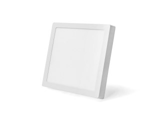 Panel LED NATYNKOWY PLAFON SUFITOWY KWADRAT LAMPA 18W biała zimna