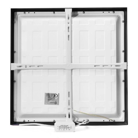 Syntron Panel led natynkowy 40x40cm czarny 36w 6000K