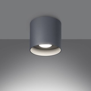 Sollux Lighting Plafon MIKA szary