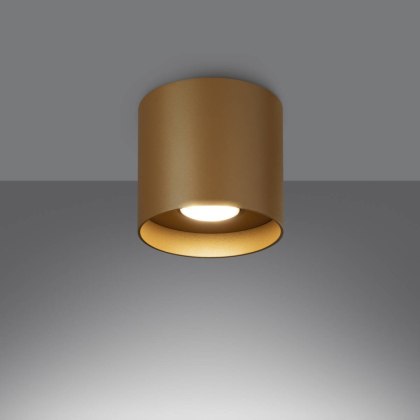Sollux Lighting Plafon MIKA złoty