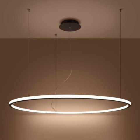 Żyrandol RISA 120 czarny LED 3000K