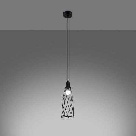 Lampa wisząca SUBA 1 czarna