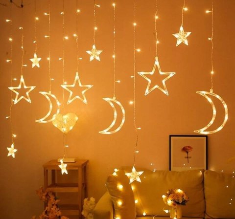 Łańcuch świetlny Dzwonki 6W b.ciepła 20L