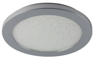 PLAFON ŁAZIENKOWY LAMPA SUFITOWA IP44 LED 22,5 CM 3000K CHROM+GRANILA Pixel