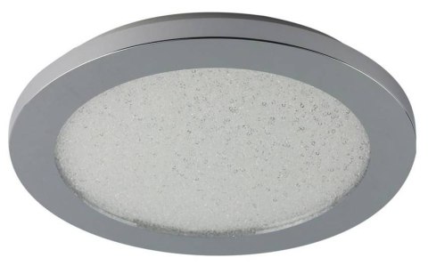 PLAFON ŁAZIENKOWY LAMPA SUFITOWA IP44 LED 22,5 CM 3000K CHROM+GRANILA Pixel