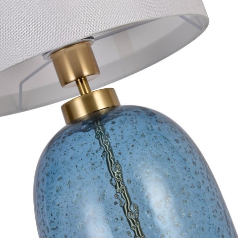Lampa stołowa Amur niebieska 1xE27 Light Prestige