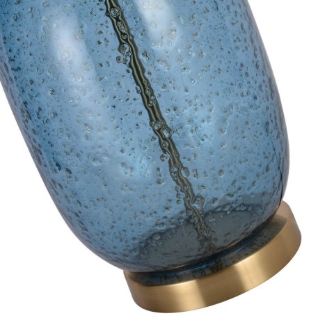 Lampa stołowa Amur niebieska 1xE27 Light Prestige
