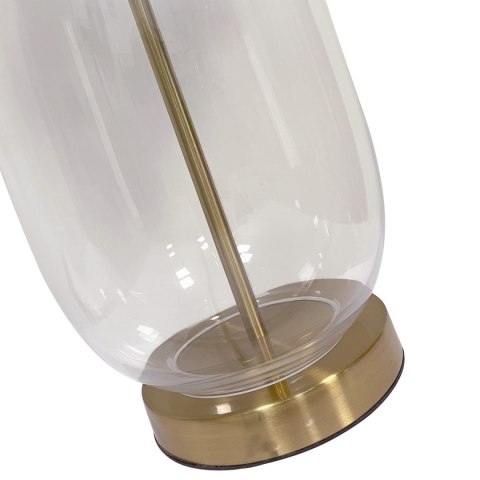 Lampa stołowa Amur czarno - transparentna 1xE27 Light Prestige