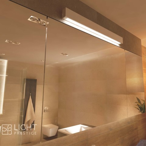 Kinkiet Ibros 120 cm biały IP44 LED 3000K Light Prestige