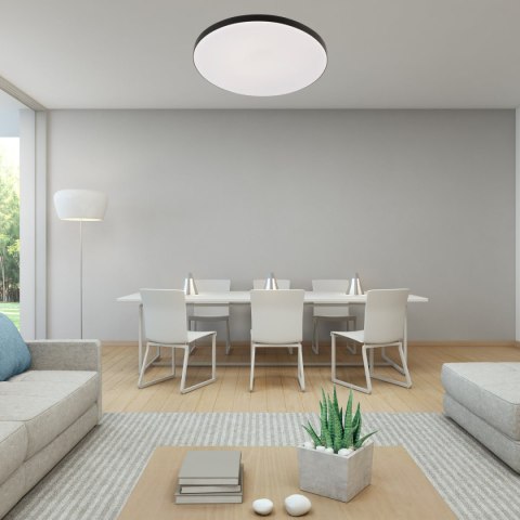 Plafon Babilon 33 cm czarny LED 4000K Light Prestige