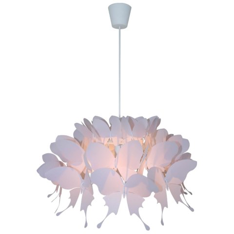 Light Prestige Lampa wisząca Farfalla różowa 1xE27