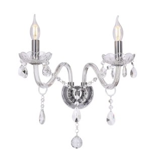 Cristallo kinkiet 2x40W E14 transparentny 22-30276