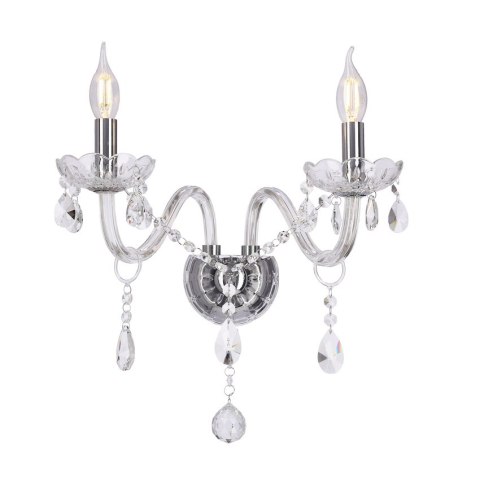 Cristallo kinkiet 2x40W E14 transparentny 22-30276