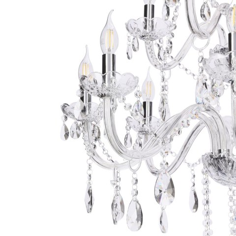 Cristallo lampa wisząca chromowy 12x40W E14 transparentny 30-30375