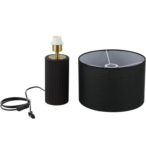 Lampa stołowa Tokio czarna 1xE27 Light Prestige