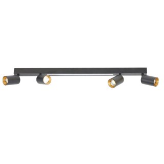 Light Prestige Perugia 4 plafon czarny