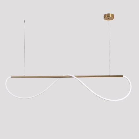 Lampa wisząca Meleca M złota LED CCT Light Prestige