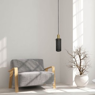 Lampa wisząca Tirana 1 czarna 1xE27 Light Prestige