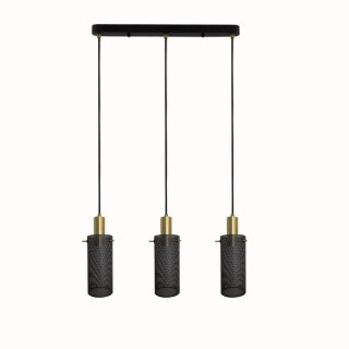 Lampa wisząca Tirana 3 czarna 3xE27 Light Prestige