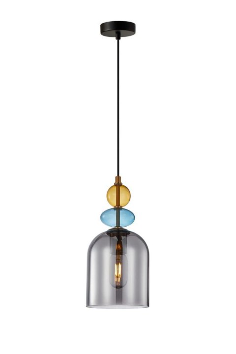 Lampa wisząca Tropea 1xE27 dymna, duża LP-2004/1P L SM