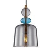 Lampa wisząca Tropea 1xE27 dymna, mała LP-2004/1P S SM