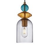 Lampa wisząca Tropea dymna 1xE27 Light Prestige