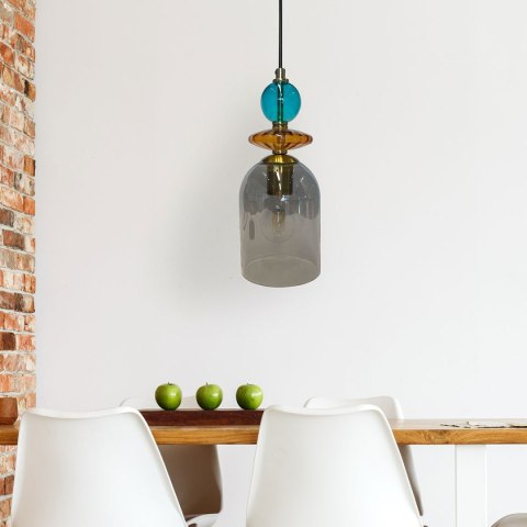 Lampa wisząca Tropea dymna 1xE27 Light Prestige