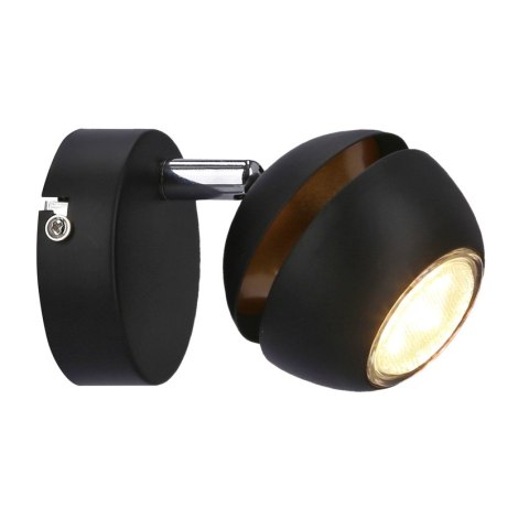 Boni kinkiet 1x3w gu10 led czarny