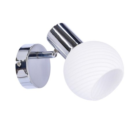 Lampa ścienna kinkiet 1X40W E14 chrom TURNO 91-94189