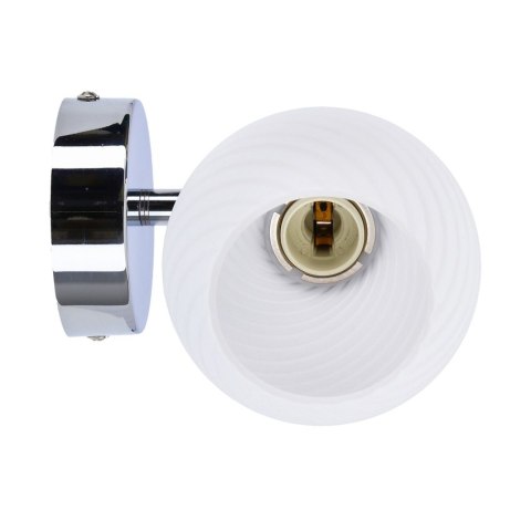 Lampa ścienna kinkiet 1X40W E14 chrom TURNO 91-94189