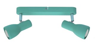 Lampa ścienna listwa 2X40W E14 miętowy PICARDO 92-50595