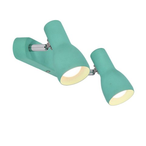 Lampa ścienna listwa 2X40W E14 miętowy PICARDO 92-50595