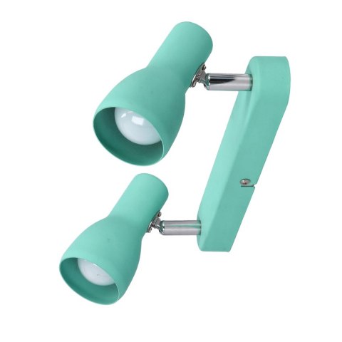 Lampa ścienna listwa 2X40W E14 miętowy PICARDO 92-50595