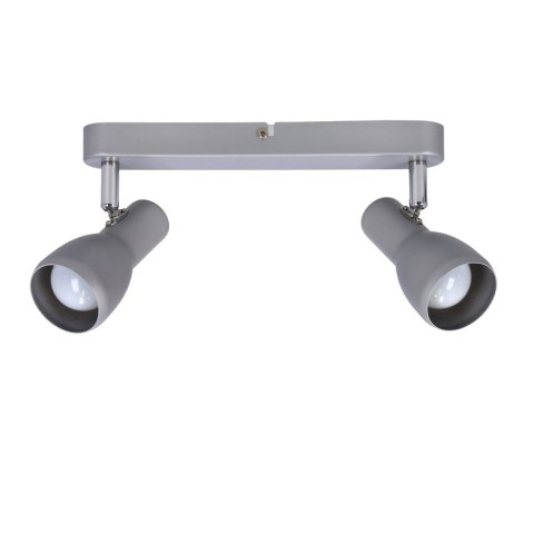 Lampa ścienna sufitowa listwa srebrna 2x40W Picardo 92-44211