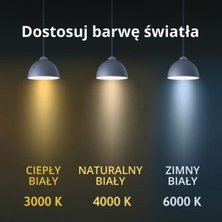 Lampa sufitowa Ibros 93 cm czarna 24W IP44 LED CCT Light Prestige