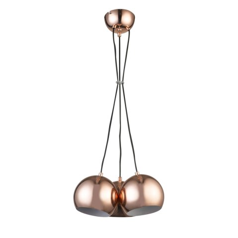 Żyrandol Lampa wisząca Rame 3xE27 miedziana LP-2014/3P