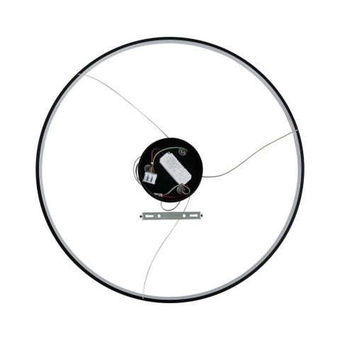 Lampa wisząca Ring 66 cm czarna LED CCT Light Prestige