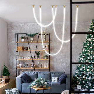 Lampa wisząca Rope Light 4 m biała Tuya Smart LED CCT Light Prestige