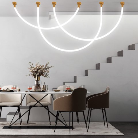 Lampa wisząca Rope Light 4 m biała Tuya Smart LED CCT Light Prestige