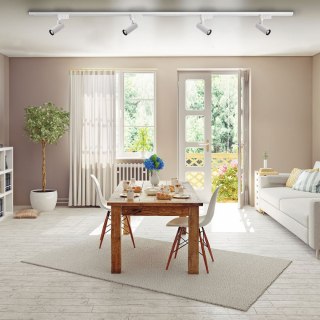 Reflektor Rocca 3000K do szynoprzewodów 1F 1xLED biały LP-10192/1W WH