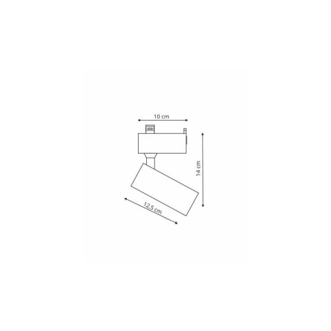 Reflektor Rocca 4000K do szynoprzewodów 1F 1xLED biały LP-1019/1W WH